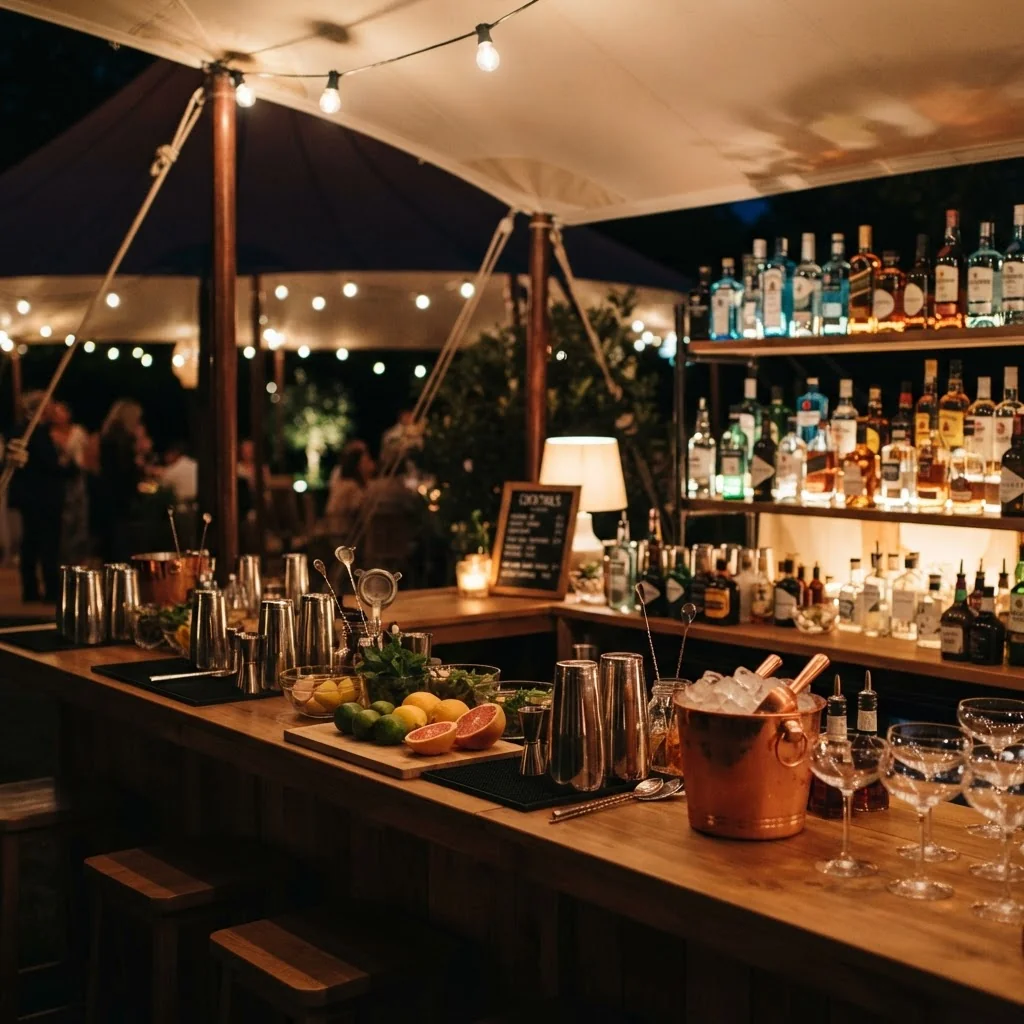Pack animation bar mixologie — location bar événementiel avec montage LD Événements